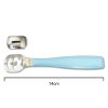 Sky Blue Pedicure Skin Remover Stainless Steel With Blades 14 cm