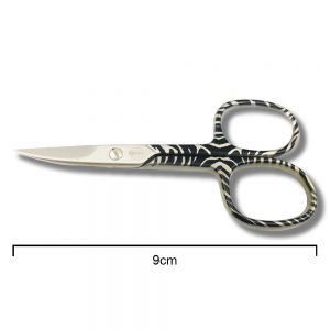 Nail Scissors Italian Zebra style