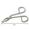 Professional Stainless Steel Slanted Tweezer Scissor 9cm