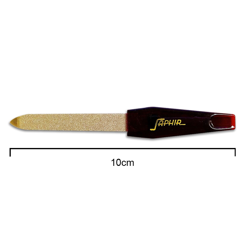 01.-Nail-Files-High-Quality-Sapphire-10cm-1000x1000 High Quality Metal Brown Nail File Sapphire