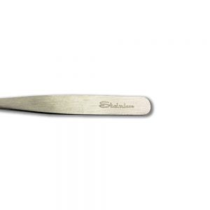 Eyebrows Tweezers Pointed Tip closeup end
