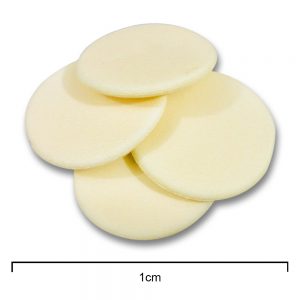 Professional Round Powder Puffs Set of Four 1cm