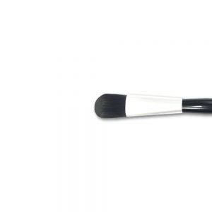Belini Black Foundation Brush Synthetic Fibre - brush tip