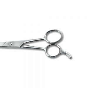 Barber Scissors Stainless Steel With Fix Finger Rest ends