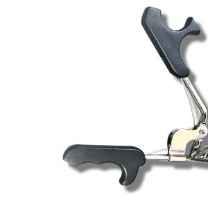 Black handle eyelash curler stainless steel