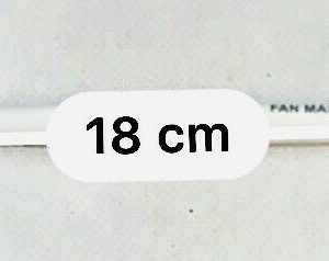 Belini White Fan Masking Brush Facial Treatment 18cm